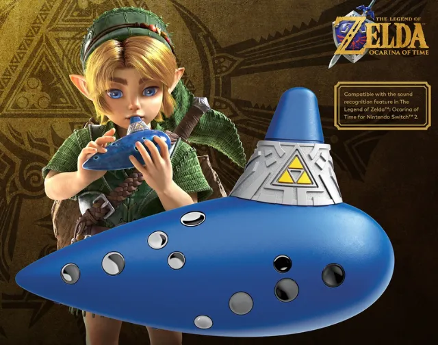 HORI's Electric Zelda: Ocarina of Time ocarina priced at $50, full details shared