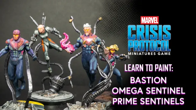 How to Paint Bastion, Omega Sentinel, and the Prime Sentinels!