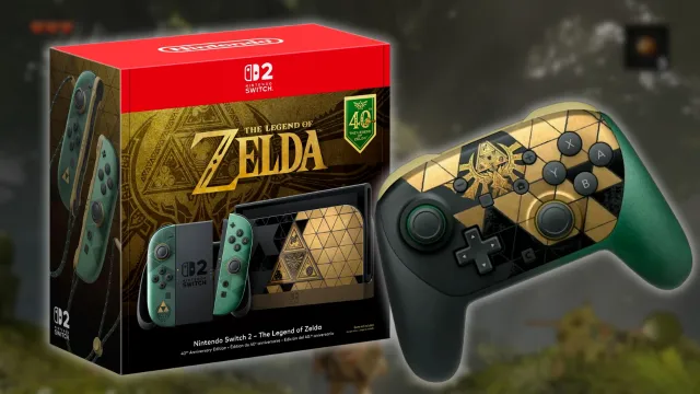 The Legend of Zelda 40th Anniversary Edition Switch 2 and Accessories Are Going Up for Preorder
