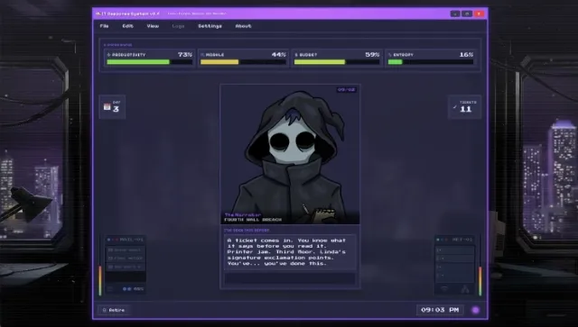 Check out 'I.T. Never Ends', a dark-comedy workplace horror game