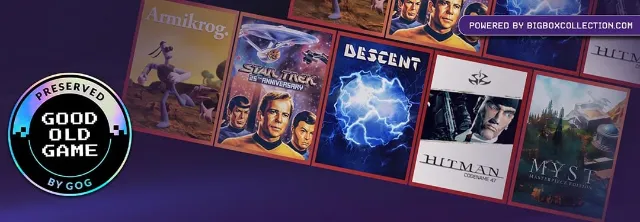 Big PC game boxes are back, as GOG leans into nostalgia for physical media