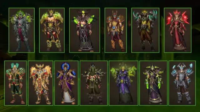 Ranking the Venomous Abyss tier set looks from best to worst