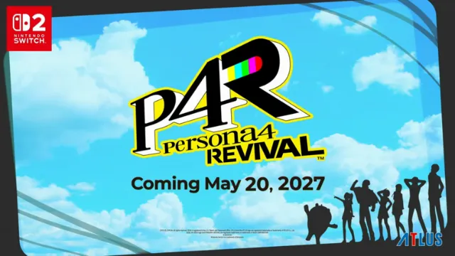 Persona 4 Revival launches on Switch 2 May 20th, 2027, Persona 6 also announced for Switch 2