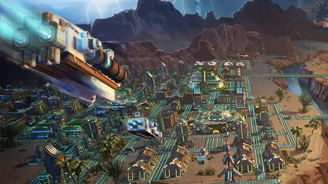 Xiri: Oasis Cities, a Survival-Based High-Tech Future-Set City-Builder, Announced for PC