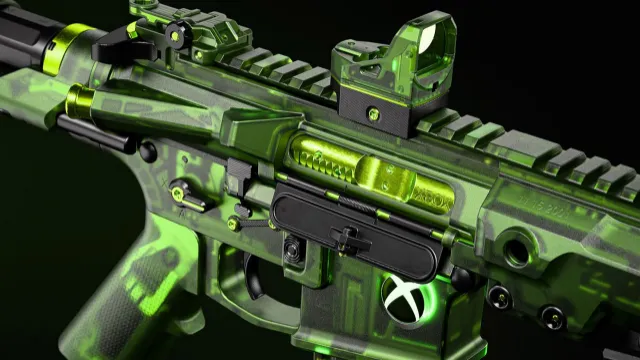 Call of Duty introduces a gun skin that you can only see on an Xbox console