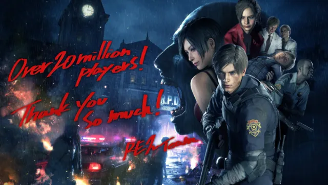 Resident Evil 2 Remake hits 20 million units sold