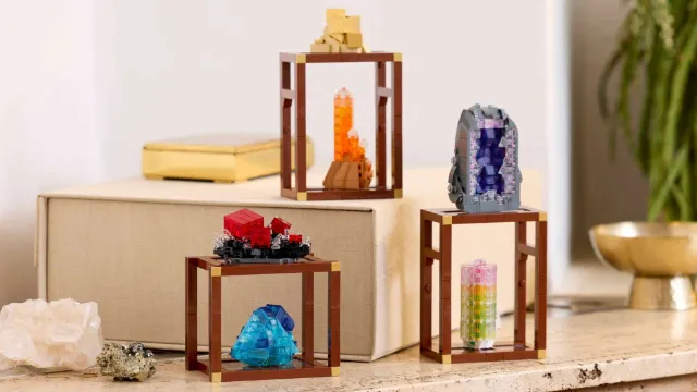 Walmart’s Dropped the LEGO Ideas Mineral Collection Down to $40 During Its Bricktember Sale