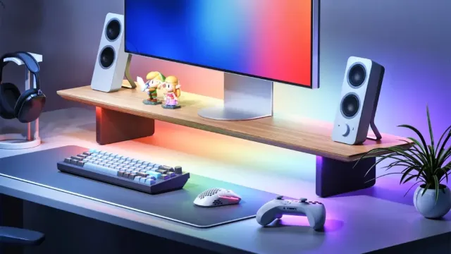 Nanoleaf x FANTAQI Smart Monitor Stand Review