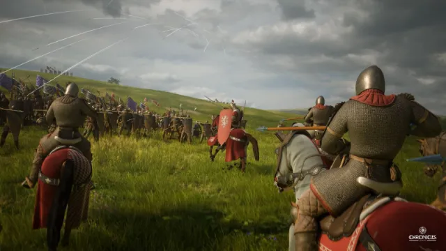 Check out 25 minutes of Chronicles: Medieval battle gameplay