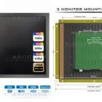 Arcooda’s 21.3″, 1600×1200 4:3 LCD Display