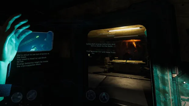 Demonstration of the new holographic interface