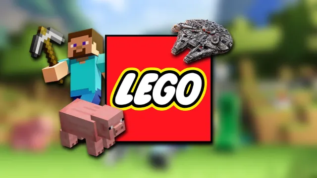 LEGO Fan Transforms Minecraft Pig Set into Millennium Falcon With No Extra Pieces