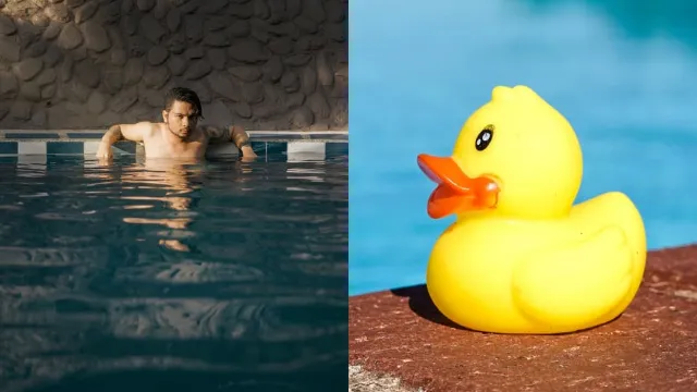 Police search for trespasser who used pool, hot tub and kissed a rubber duck