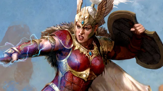 The Amazon is the next Diablo 4 class, and she's bringing her javelins with her