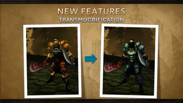 World of Warcraft: Forever gives you transmog options, including turning it off