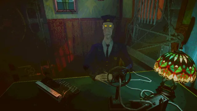 Dreadline Express is more Myst than Balatro, but this horror Metroidvania deckbuilder is just as creative