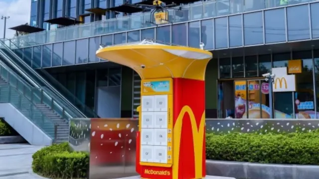 McDonald’s launches drone delivery service to airdrop orders