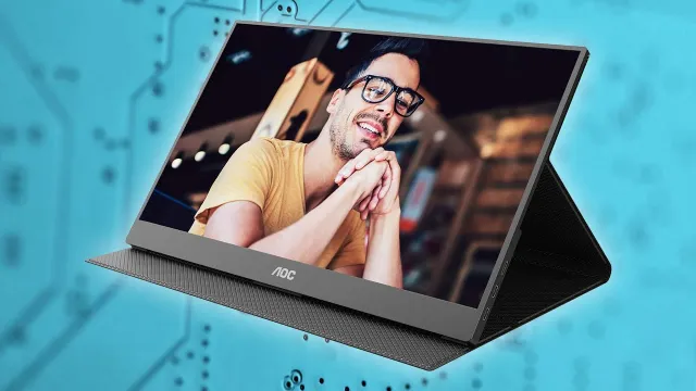 The AOC 16" 1080p Portable USB Monitor For Laptop, Switch, or Gaming Handheld Drops to $49.99