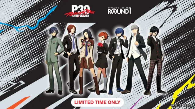 Persona Celebrates 30th Anniversary with New Collaboration at Round1 Bowling & Arcade