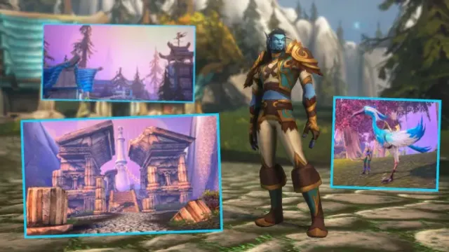 Everything I learned from running as far as I could through the Skyborne starting area in WoW: Forever