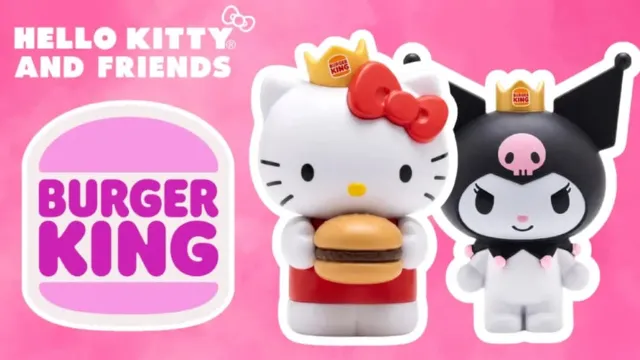 Hello Kitty jumps to Burger King in yet another fast food anime collab