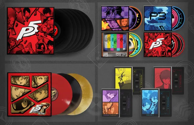 iam8bit and ATLUS celebrate the Persona series with vinyl, cassette and CD soundtrack releases