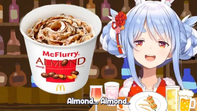 McDonald’s Japan revives Vtuber Usada Pekora “almond” meme with new McFlurry flavor