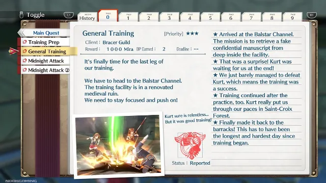 Trails in the Sky 2nd Chapter – Bonus BP Guide and Quest Tips