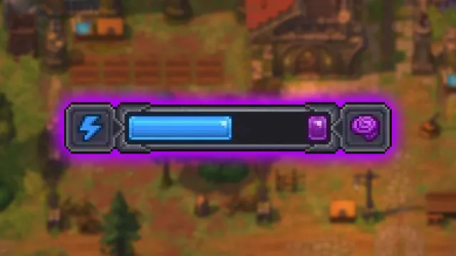How to Get Rid of Purple Effect in Energy Bar in Graveyard Keeper 2