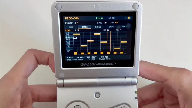 Dev Makes Digital Audio Workstation For The GBA In One Weekend