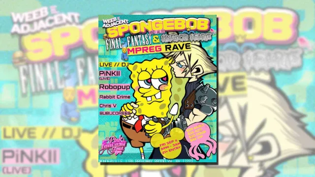 At Brooklyn's MPreg SpongeBob Rave, 'Shitposting Is Catharsis'