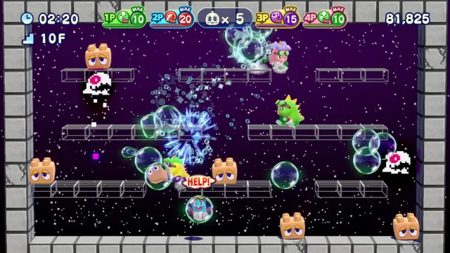 Bubble Bobble 4 Friends rated for Switch 2 release