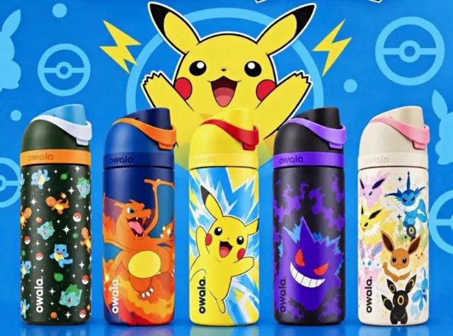 Pokémon x Owala line now available exclusively at Target