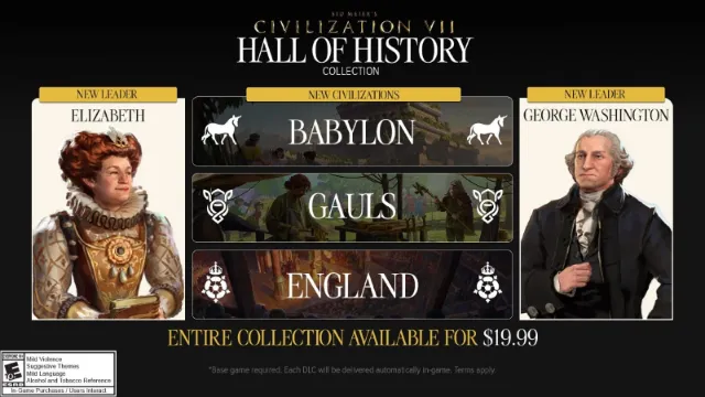Hall of History Content Collection arrives in Civ 7