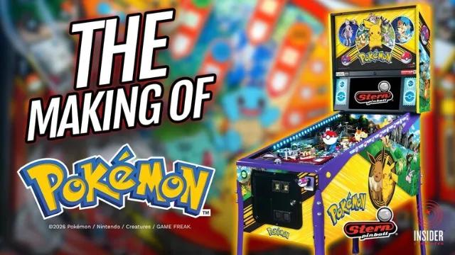 Stern Pinball shares a "Making Of" documentary for their Pokémon Pinball machine