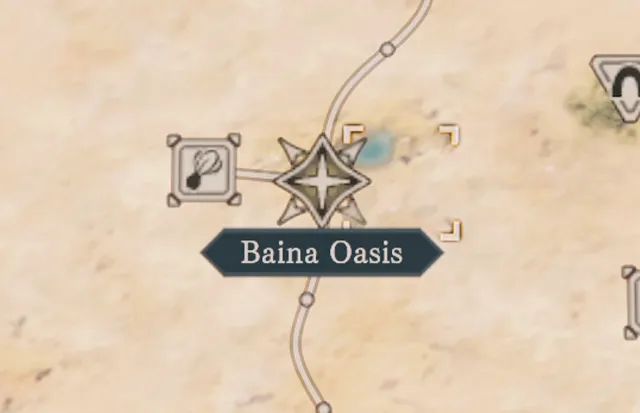 Fire Emblem: Fortune's Weave - Nysiades Desert Map