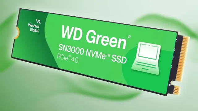The WD Green SN3000 1TB PCIe 4.0 M.2 NVME Solid State Drive (SSD) Drops to $129 at Newegg