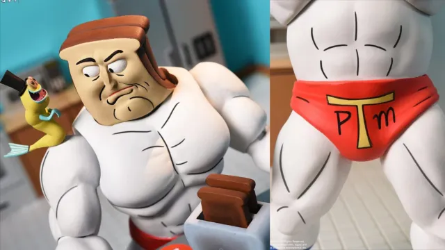 The Powdered Toast Man action figure from NECA is open for pre-orders!