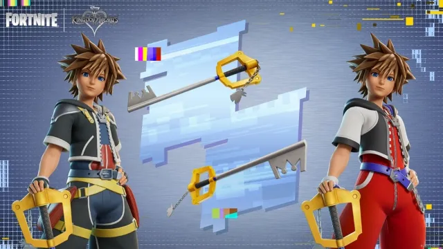 Kingdom Hearts has arrived in Fortnite with Keyblades and a heart-shaped Moon