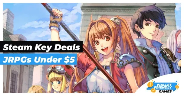 30 cheap JRPGs under $5 to give your Steam library a boost