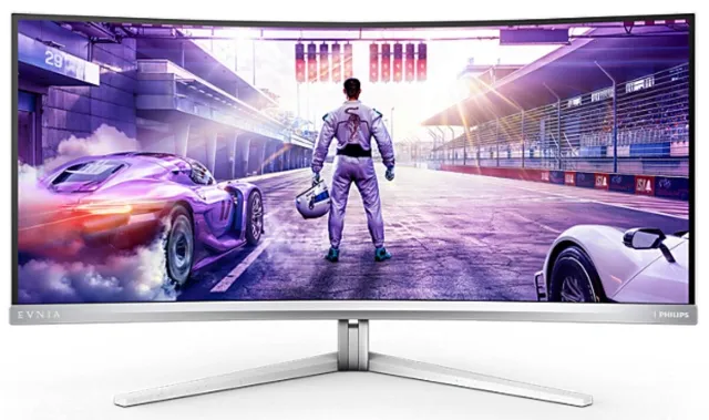 Philips’ new 34in 280Hz gaming monitor sports 5th-gen QD-OLED tech and a built-in KVM