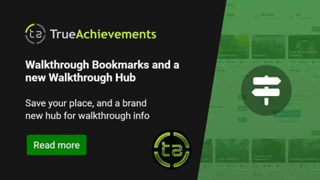 Site Features: Walkthrough bookmarks and a new home for walkthroughs