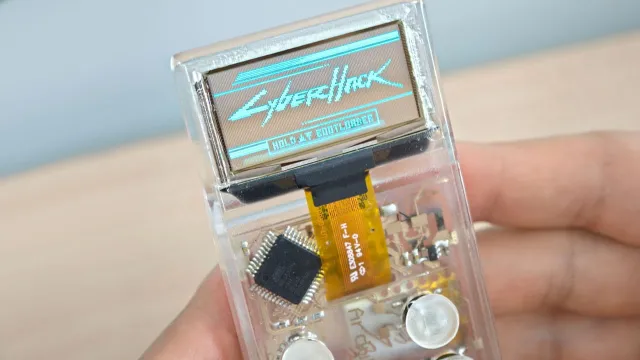 Meet The World's First Fully Transparent Handheld