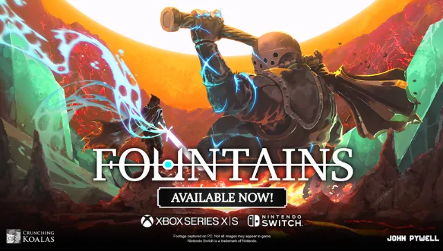 FOUNTAINS now available on Switch