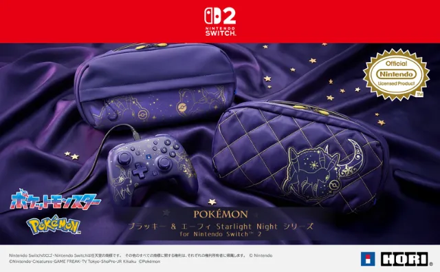 HORI reveals Pokémon-themed Espeon and Umbreon accessory line for Switch 2