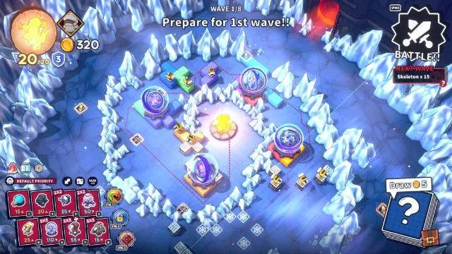 Tetris-themed tower-defence deckbuilder Emberward has left EA on PC in fine shape