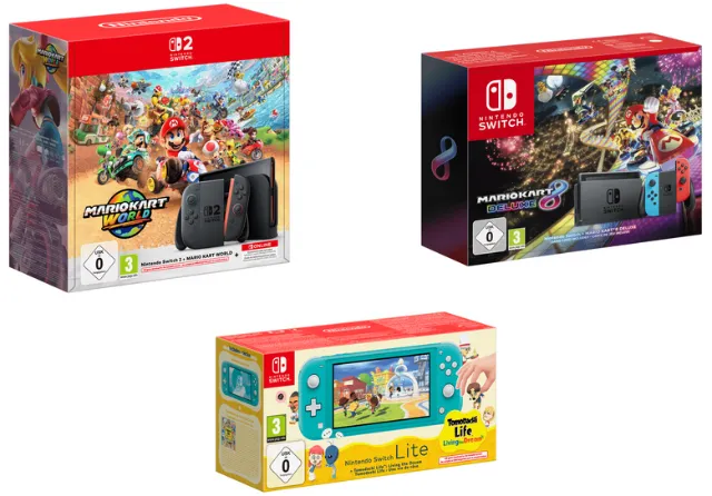 Nintendo Europe releasing 3 hardware bundles on Oct. 29th, 2026