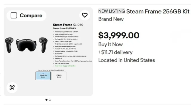 Scalpers & Scammers Swoop In To Prey On Waitlisted Would-Be Steam Frame Buyers
