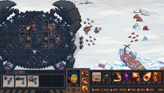 Build a city on top of a giant creature in The Crab is Walking
