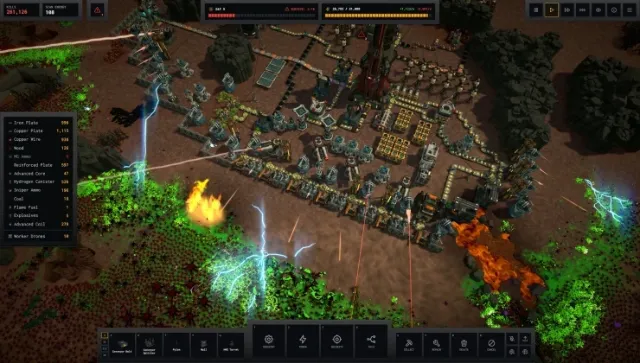Factory defence in BELTFED looks juicy as you take down millions of bugs